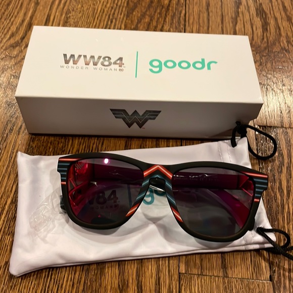 goodr Accessories Goodr Sunglasses Wonder Woman The Future Is Neon New Poshmark